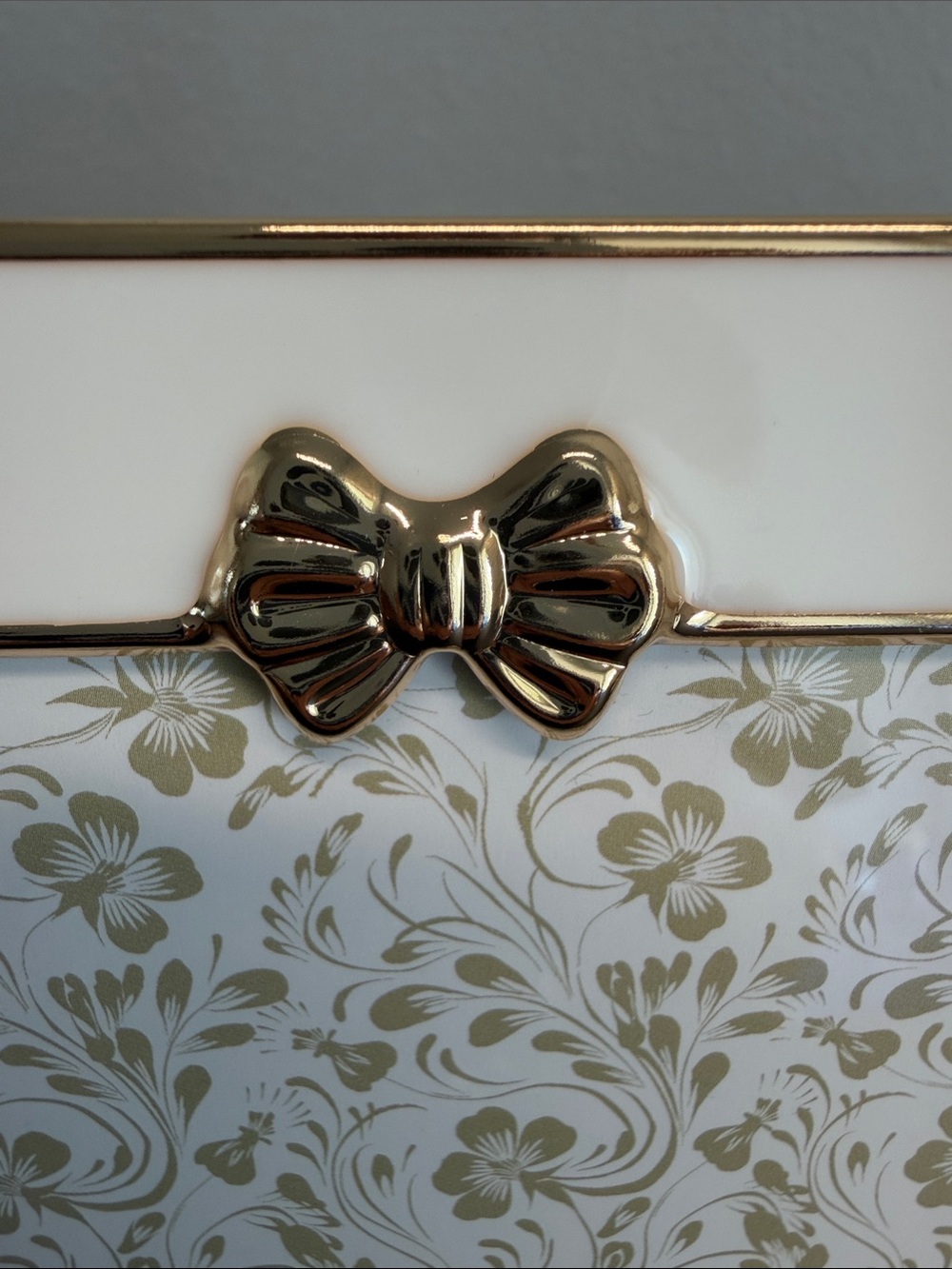 Sheffield Home | Cottage Chic Coquette Gold Trim Picture Frames ~ Set of 2 - Picture 3 of 5
